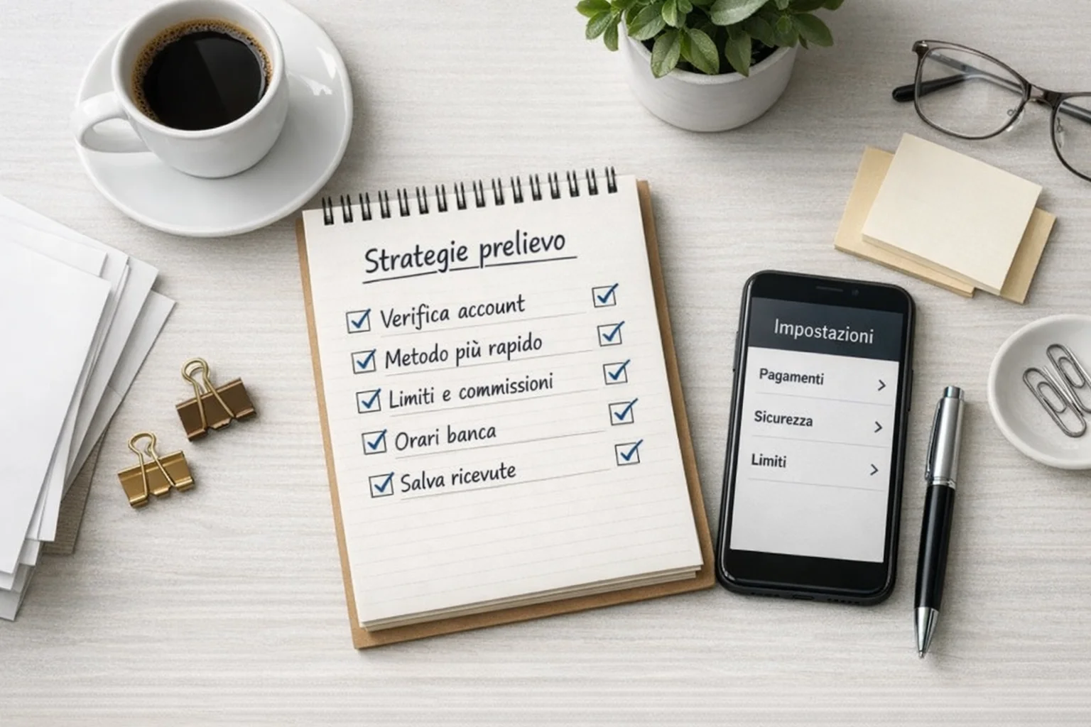 Pianificazione strategica dei prelievi