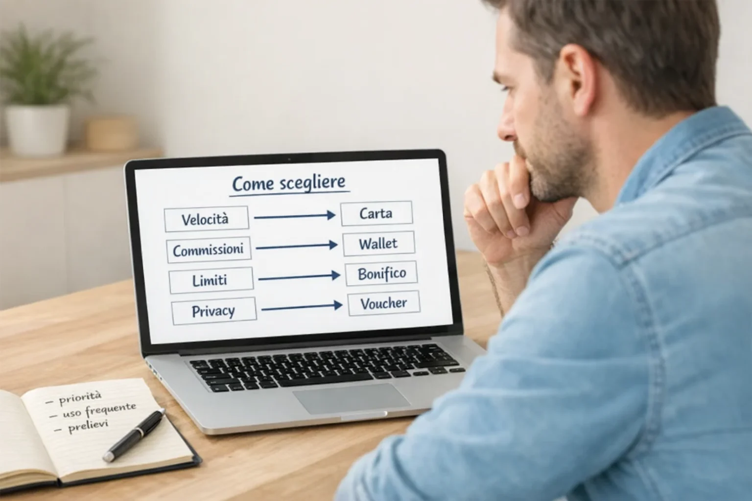 Guida alla scelta del metodo di pagamento ideale