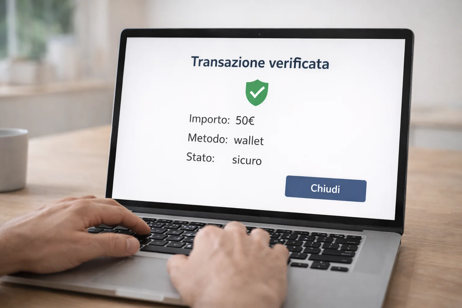Sicurezza nel trasferimento fondi