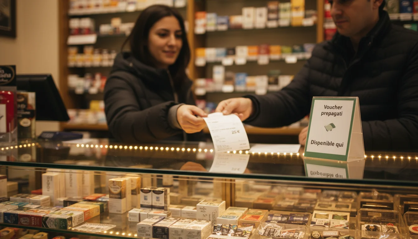 Punto vendita autorizzato per acquisto voucher prepagati