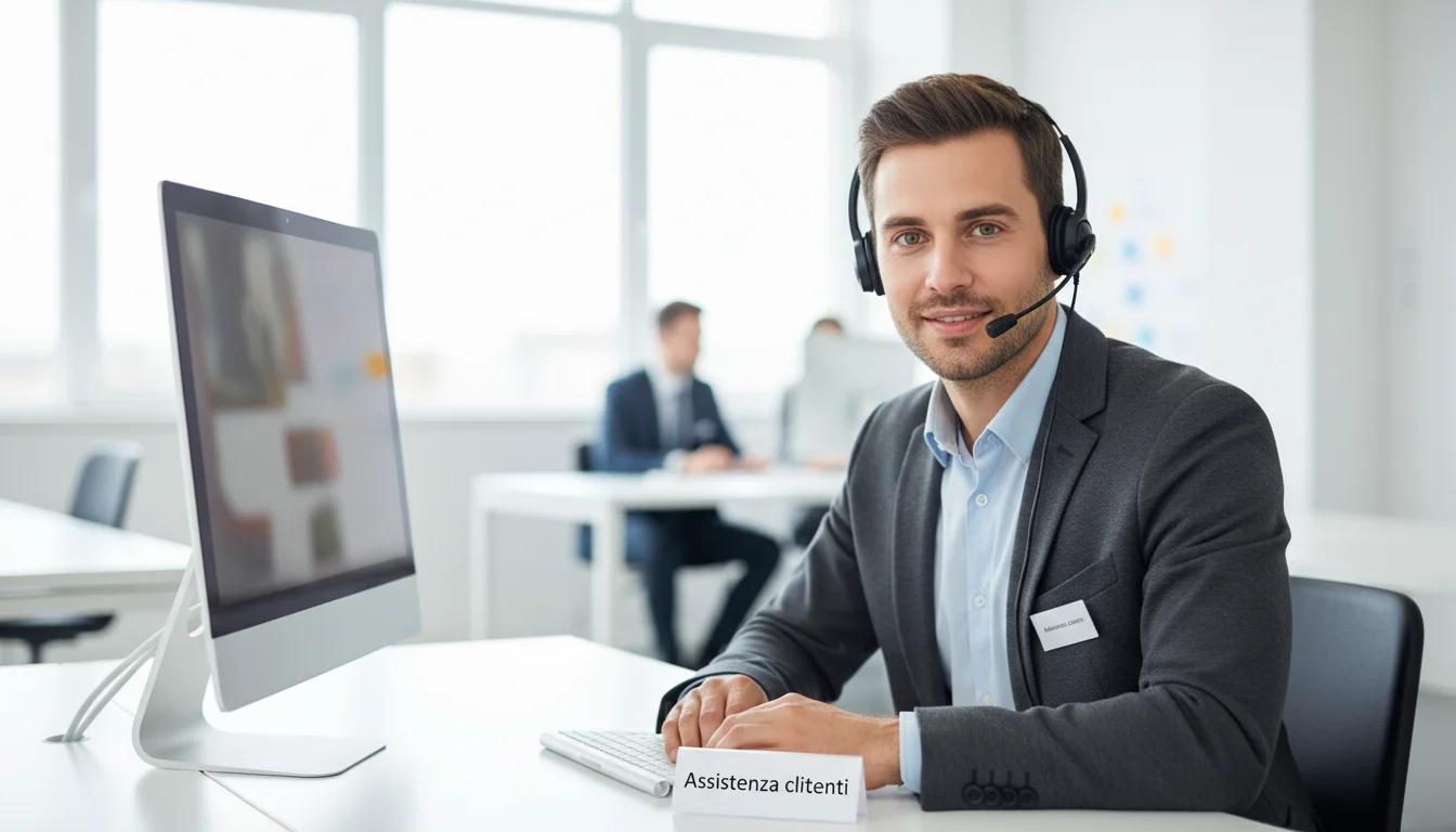 Assistenza clienti per risoluzione problemi pagamento