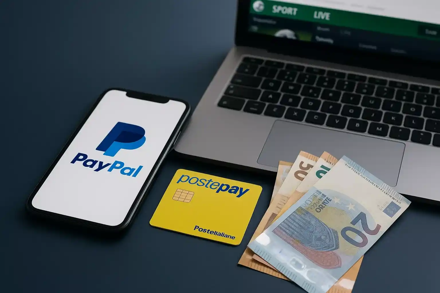 scommesse paypal postepay hero